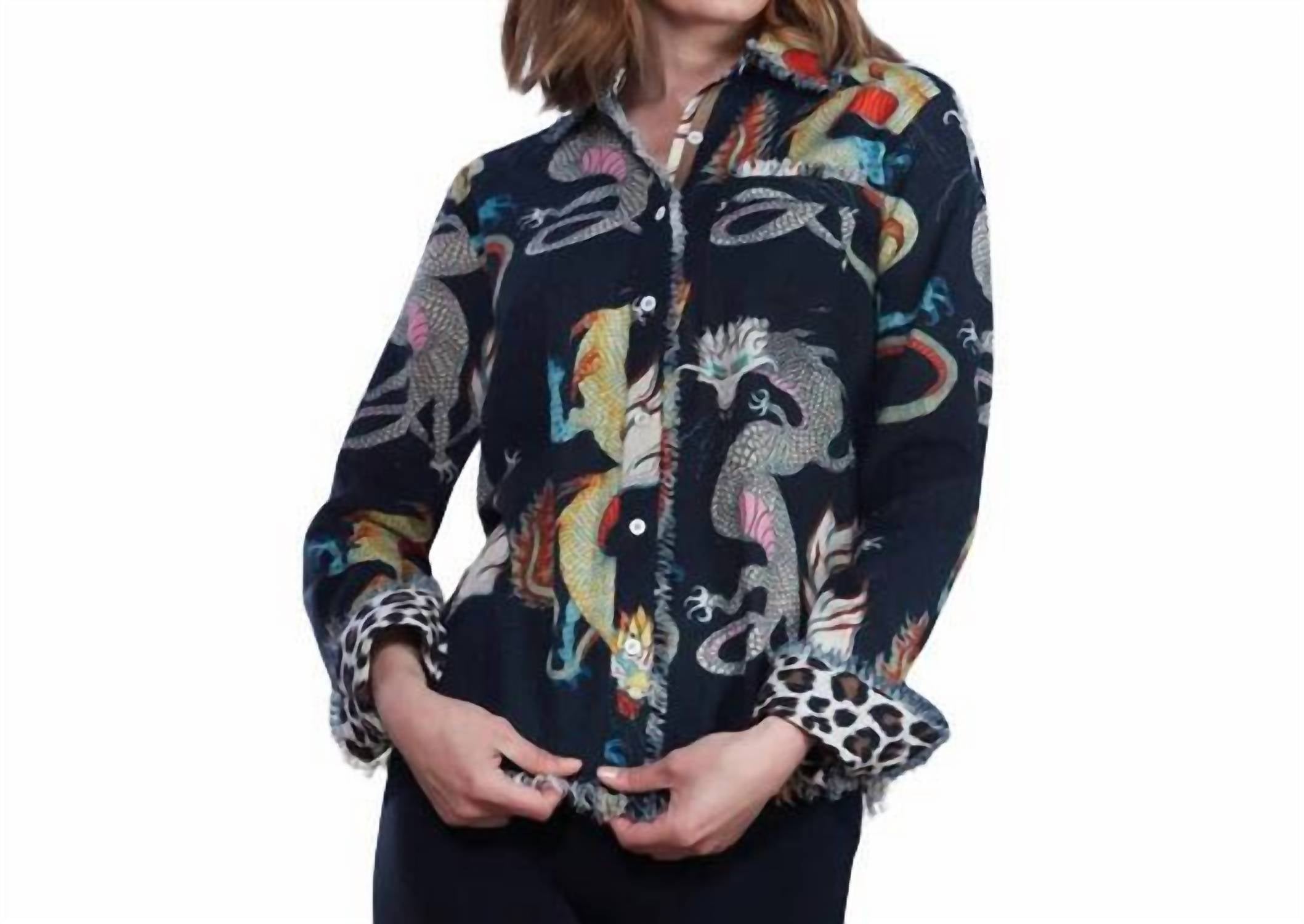 Dizzy-Lizzie - Cape Code Tunic Top