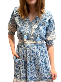 Sal Rosa - High Tea V Neck Maxi Dress