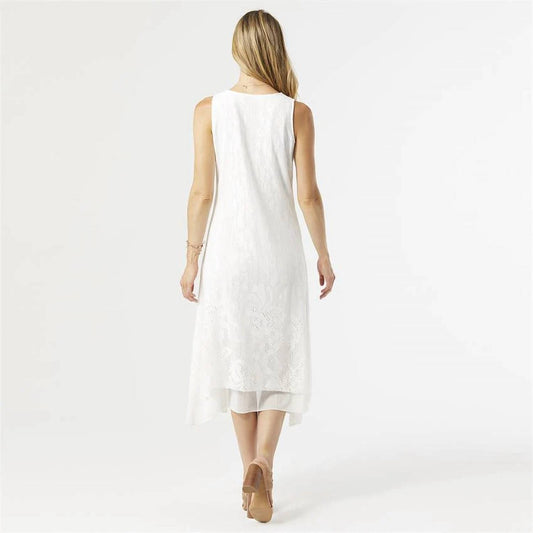 Coco + Carmen - Adair Laser Cut Tank Dress