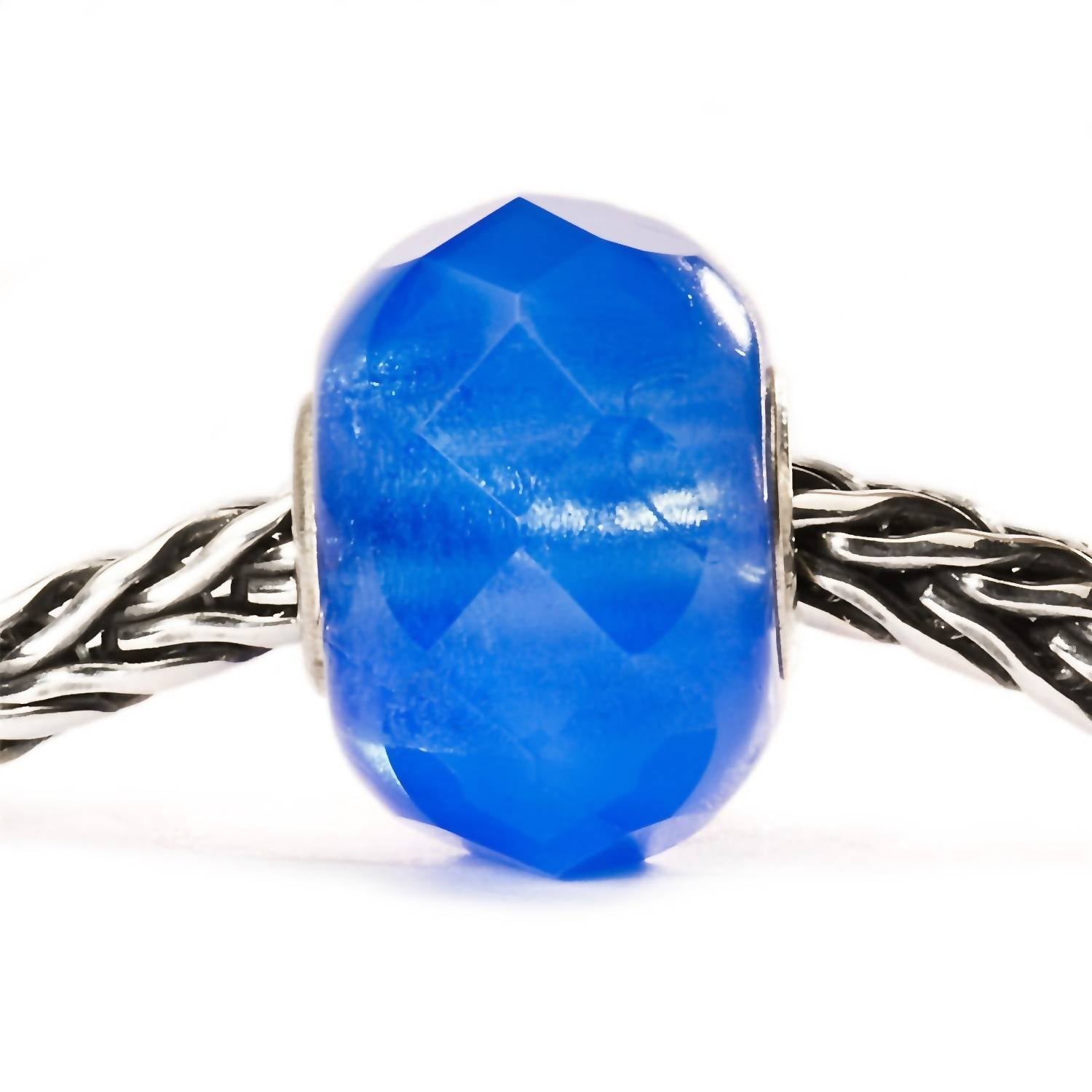 Trollbeads Women's Prism Bead Charm in blue - women's jewelry - detail view