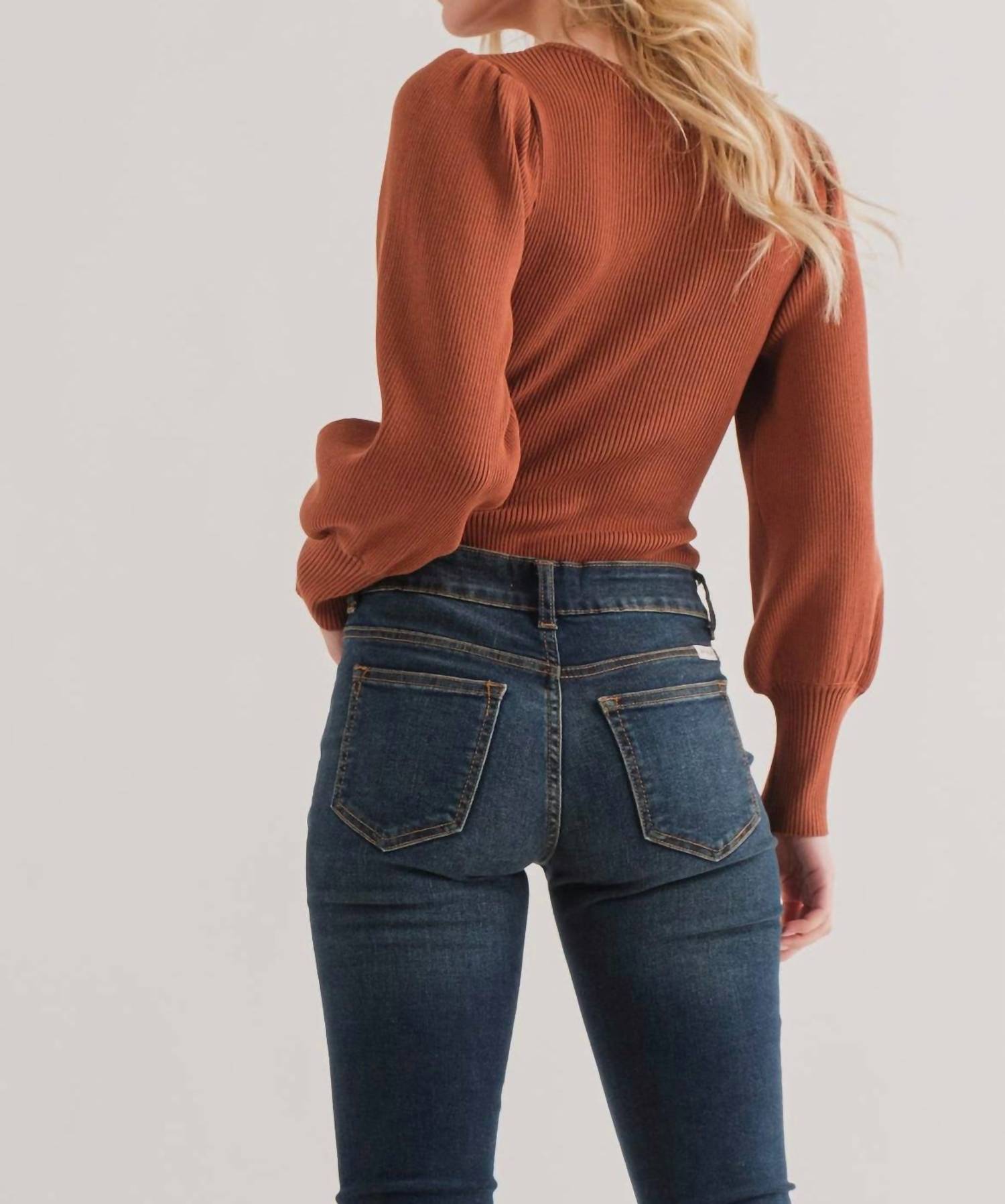 And The Why - Kensi Ribbed Bodysuit