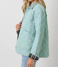 Mystree - Contrast Quilted Jacket