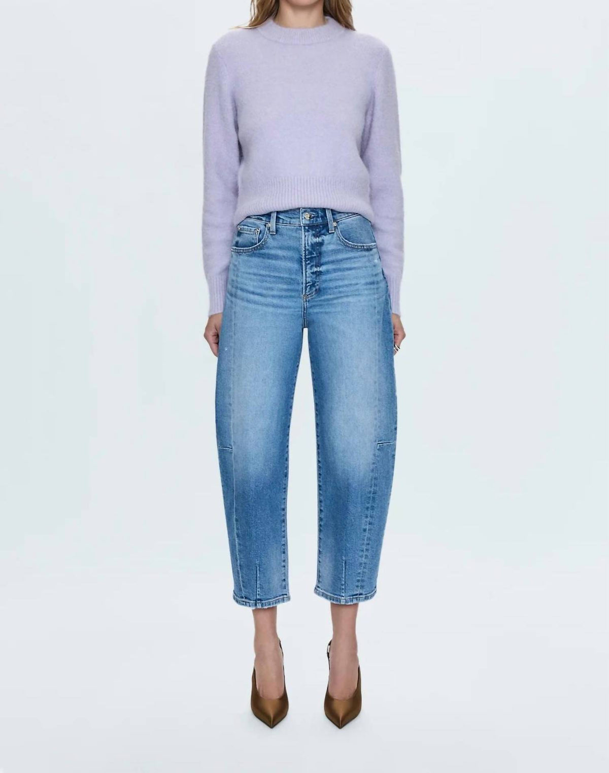 Pistola - Eli High Rise Barrel Jean