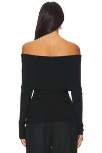A.L.C. - Evelyn Merino Off Shoulder Top