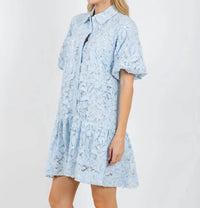Simkhai - Crissy Cotton Lace Mini Dress