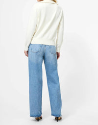 French Connection - Sloane Knit Pearl Collared Sweater