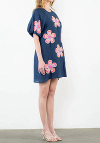 Thml - Sasha Flower Embroidered Dress