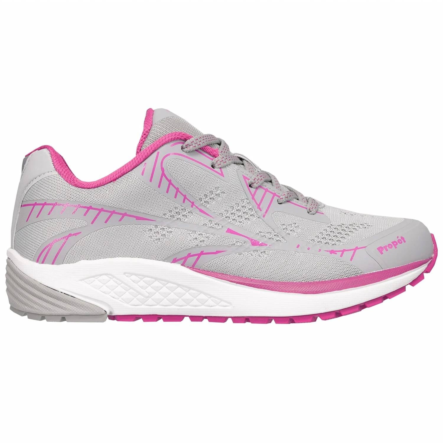 PROPET Women's One Lt Sneaker in grey berry - women's shoe