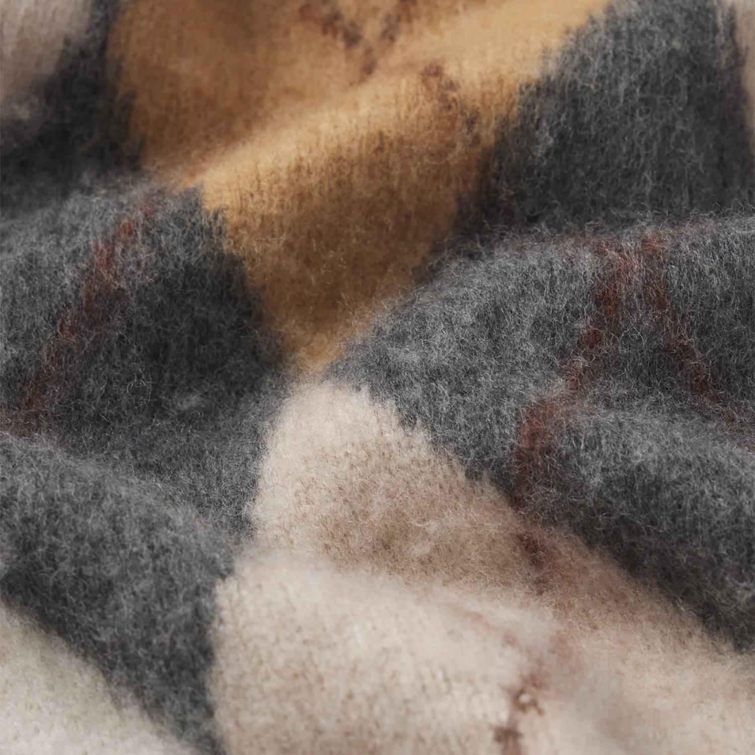 Frame - The Brushed Argyle Cardigan