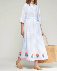 Vilagallo - Striped Shirt Dress