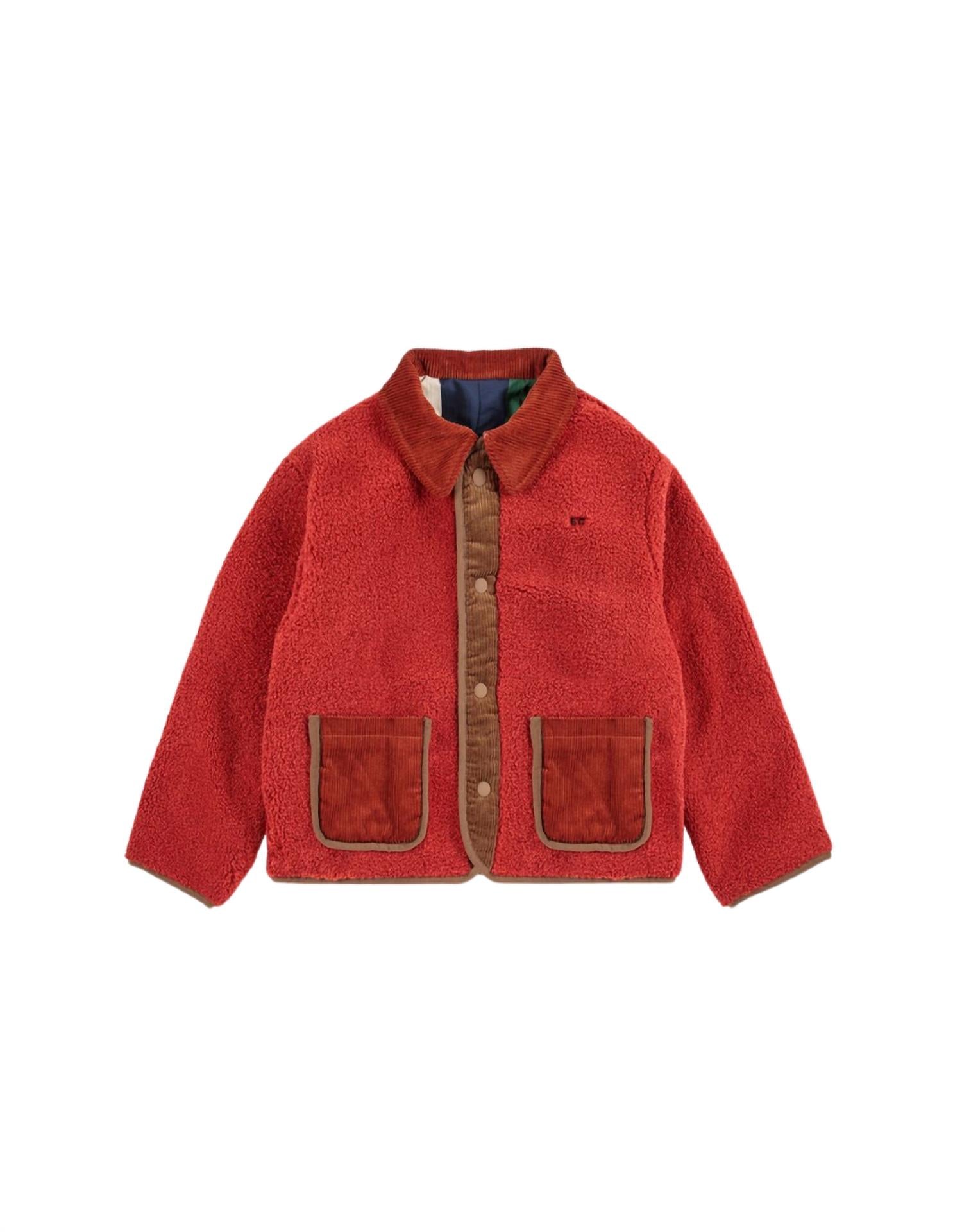 Bobo Choses - Tiles Reversible Sheepskin Jacket