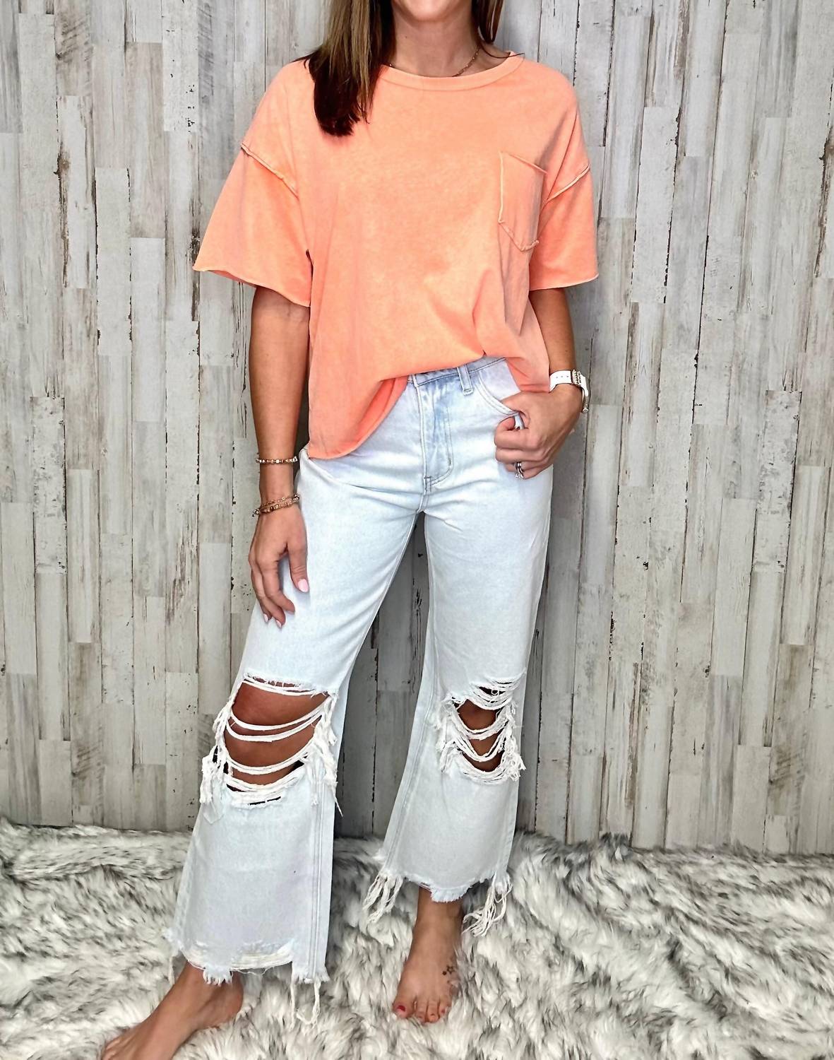 Vervet By Flying Monkey - Leslie Vintage Ankle Jean