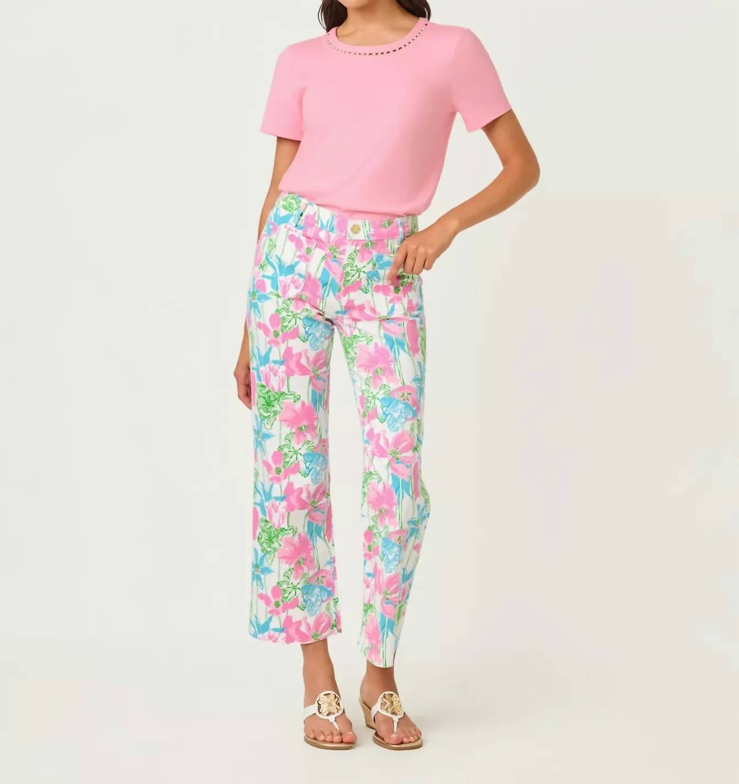 Lilly Pulitzer - Harleen High Rise Crop Jean