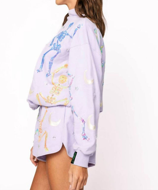 Queen Of Sparkles - Dancing Skeleton Short