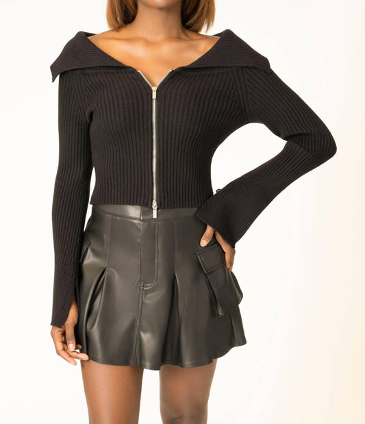 Area Stars - Annelle Off The Shoulder Sweater