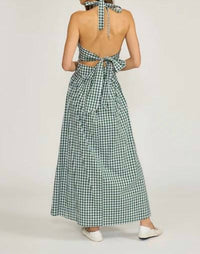 Lucy Paris - Priscilla Halter Midi Dress