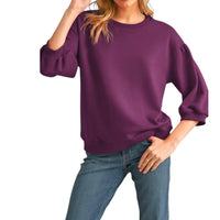 Jodifl - Bella Balloon Sleeve Knit Top
