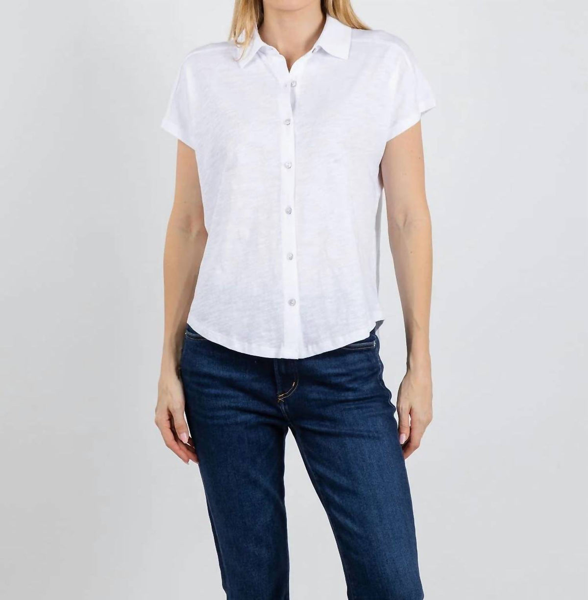 Elliott Lauren - Bella Button Front Tee