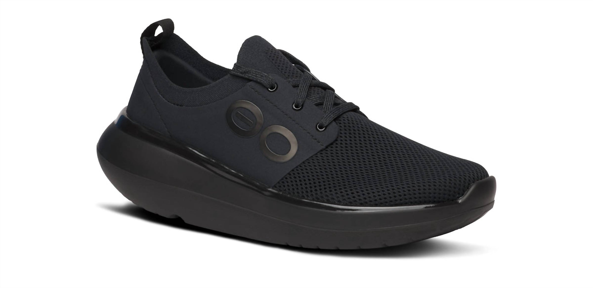 OOFOS Women's Oomy Stride Recovery Shoes in black - women's sneaker