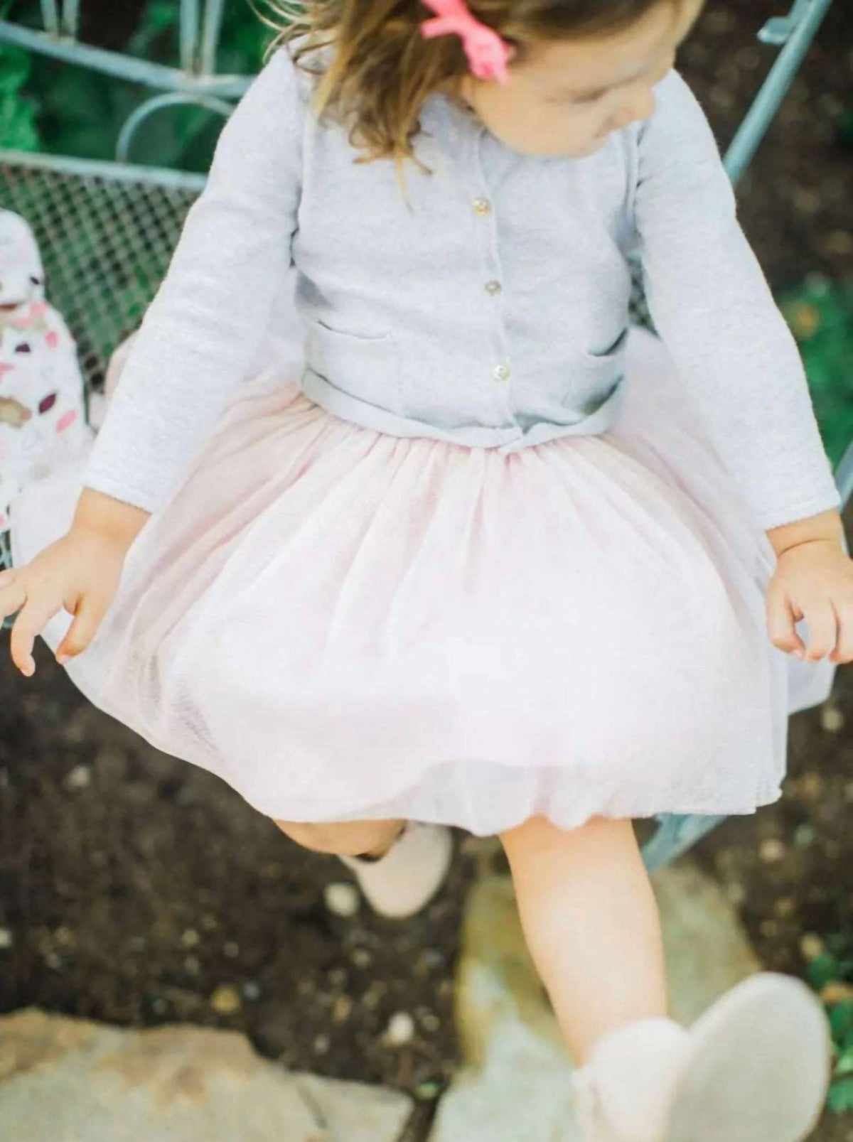 Petit Confection - Girls' Tulle Glitter Skirt