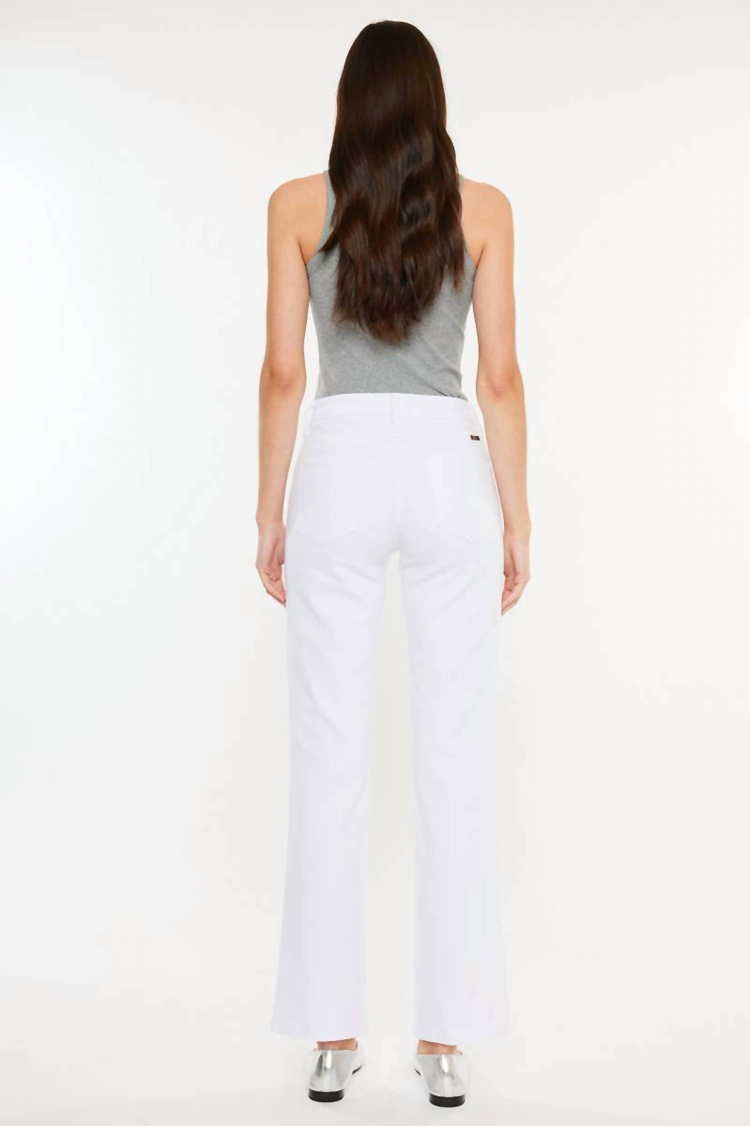 Kancan - High Rise Straight Jeans