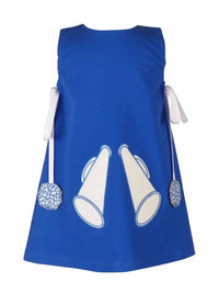 The Yellow Lamb - Girl's Game Day Sleeveless Jumper Dress