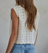 By Together - Ellery Crochet Vest Top