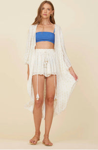 Surf Gypsy - Clipped Metallic Shorts