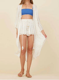 Surf Gypsy - Clipped Metallic Shorts