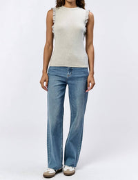 Dear John Denim - Bridget Ruffle Trim Tank Top