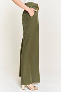 Jade By Jane - On The Bright Side Belted Pants