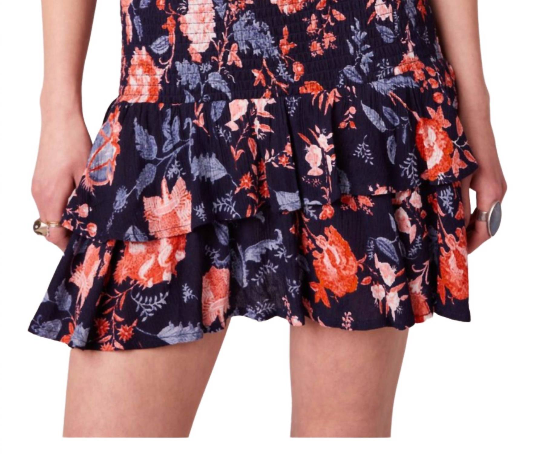 B.O.G. Collective - Floral Fanatic Mini Skirt