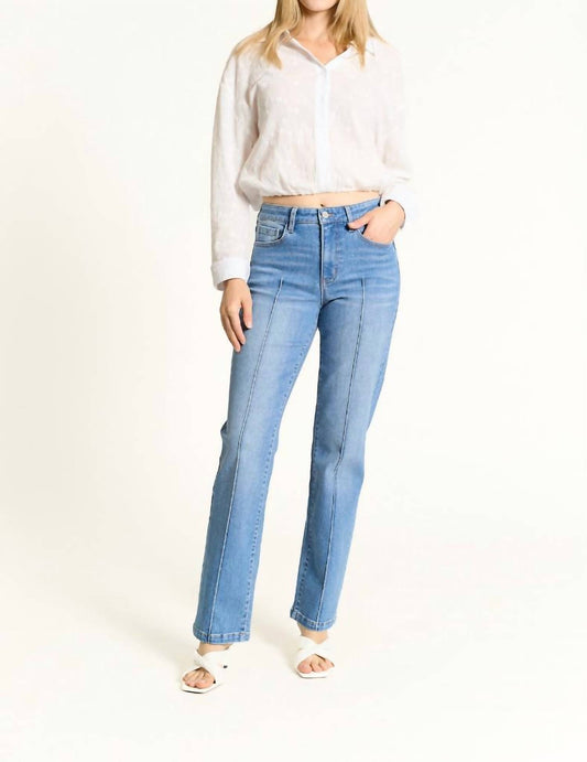 Oat New York - Mid Rise Relaxed Straight Jean