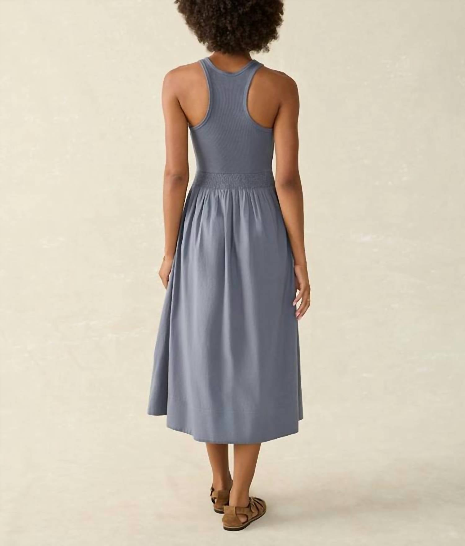 Faherty - Tropical Cotton Ribbed Dress
