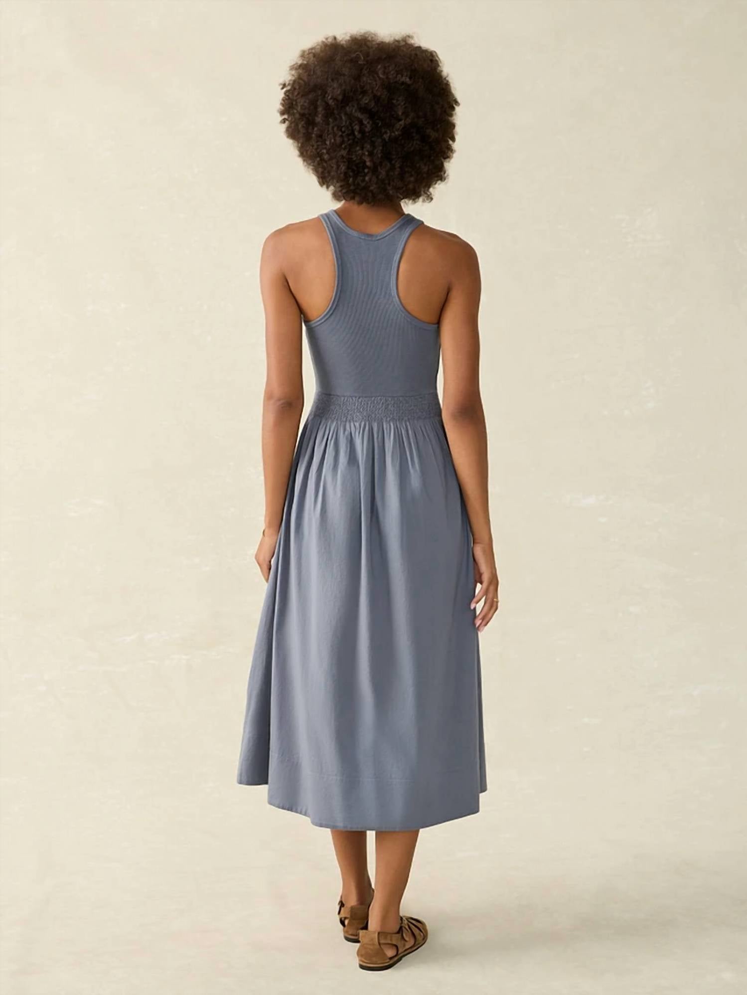 Faherty - Tropical Cotton Ribbed Dress
