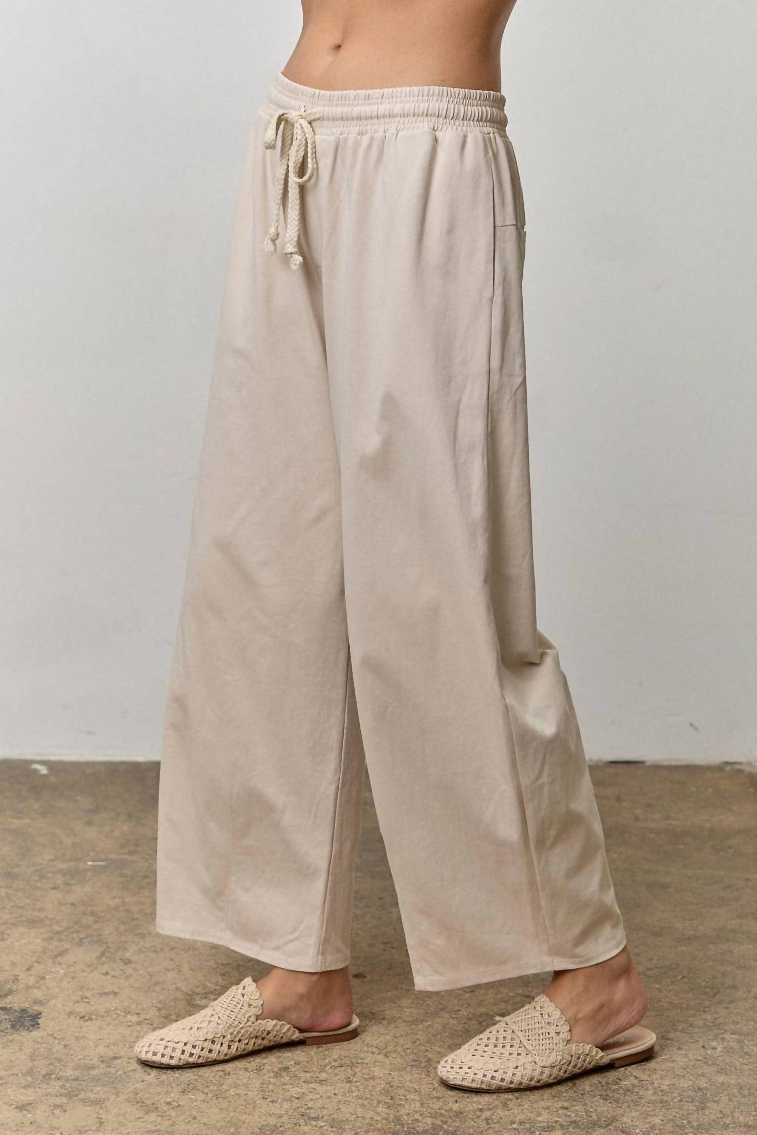 Polagram - Knit Drawstring Pants