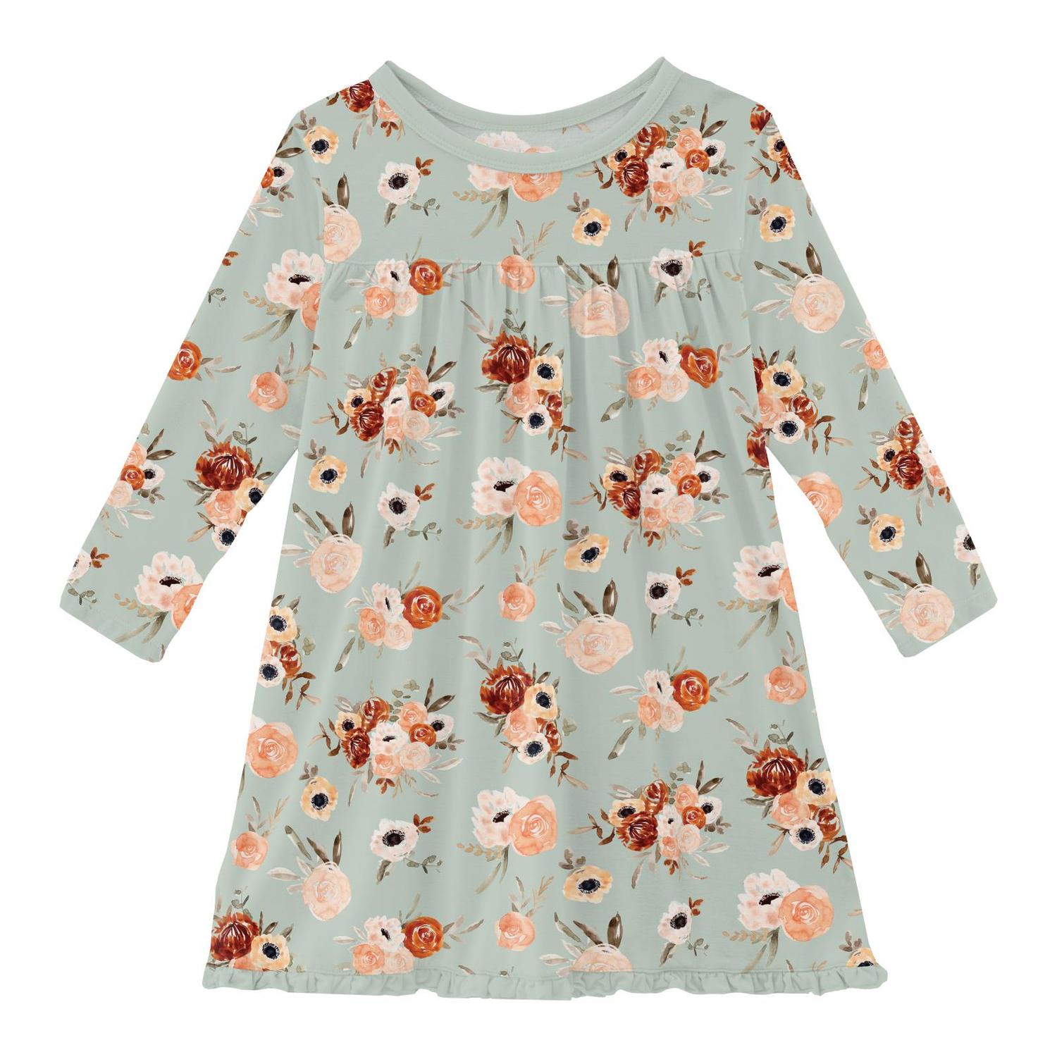Kickee - Girl's Long Sleeve Swing Dress