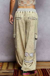 Pol - Love And Peace Jogger Pants