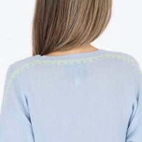 Kerri Rosenthal - Deep V-neck On And On Sweater
