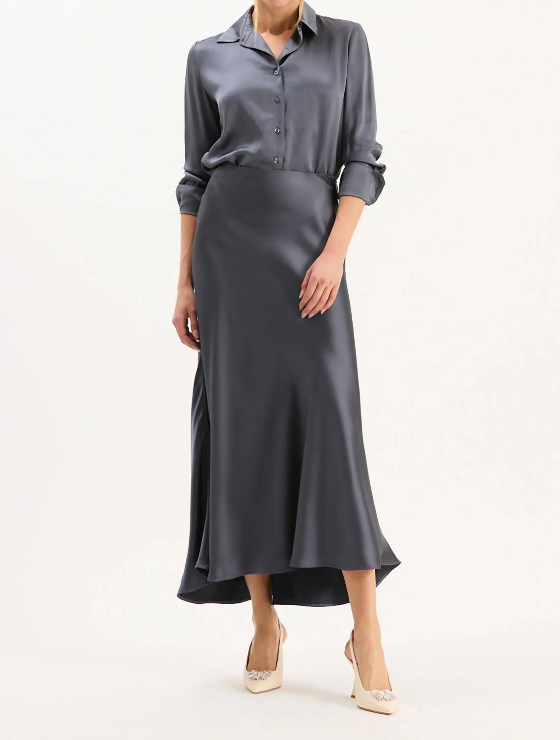 Tyler Boe - Edie Charmeuse Skirt