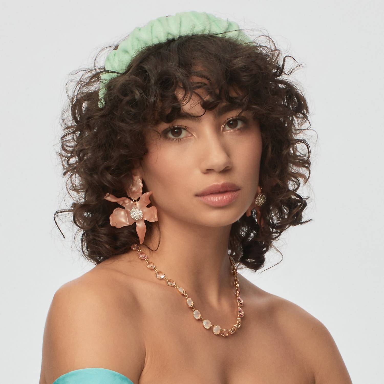 Lele Sadoughi - Women's Crystal Lily Earrings