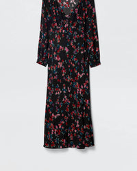RIXO Mavis Midi Dress in city floral black - women's dress - view 6