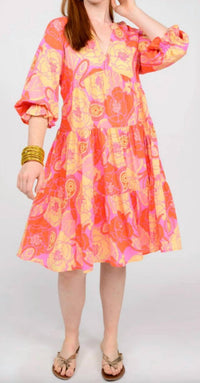 Uncle Frank - Floral Midi Dress