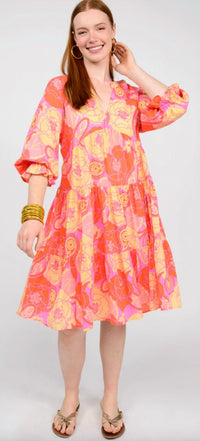 Uncle Frank - Floral Midi Dress
