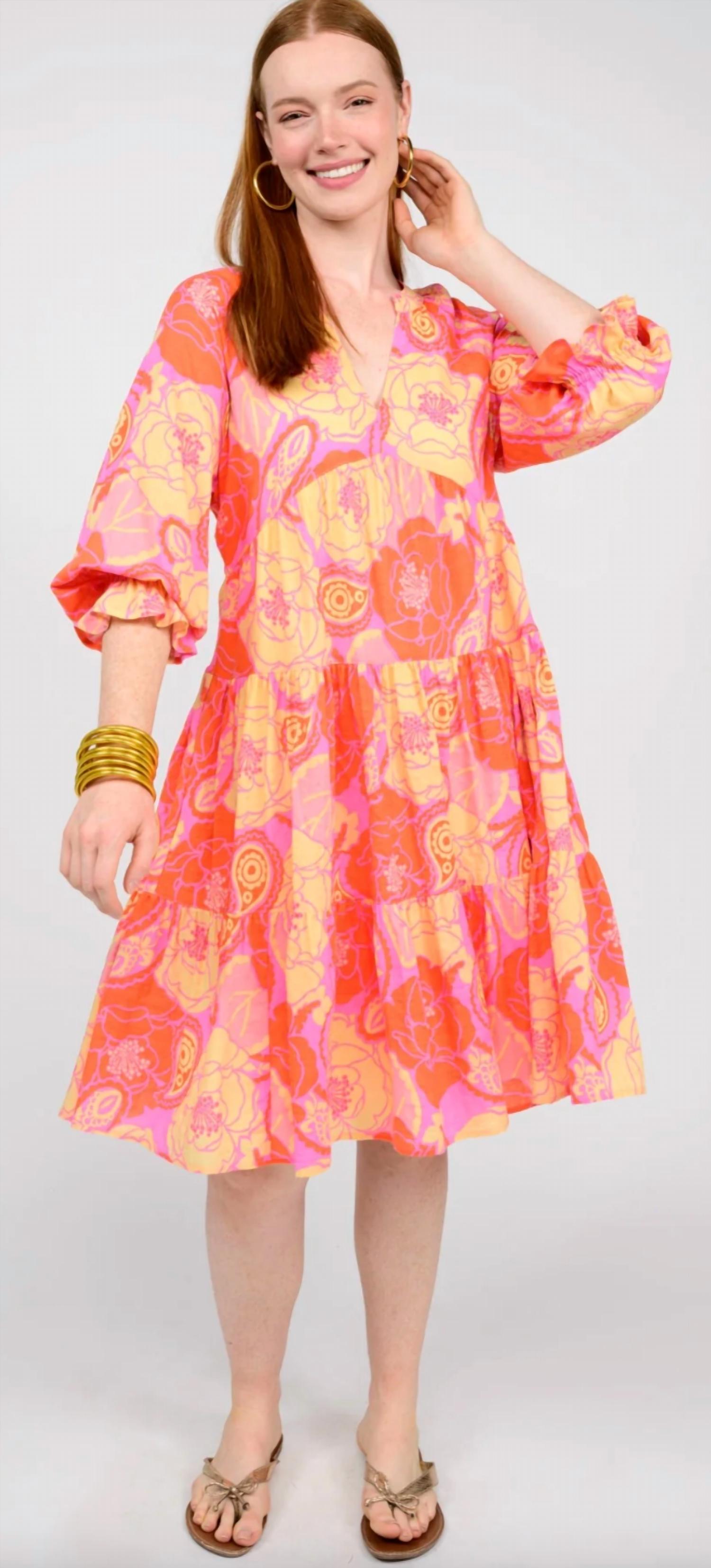 Uncle Frank - Floral Midi Dress