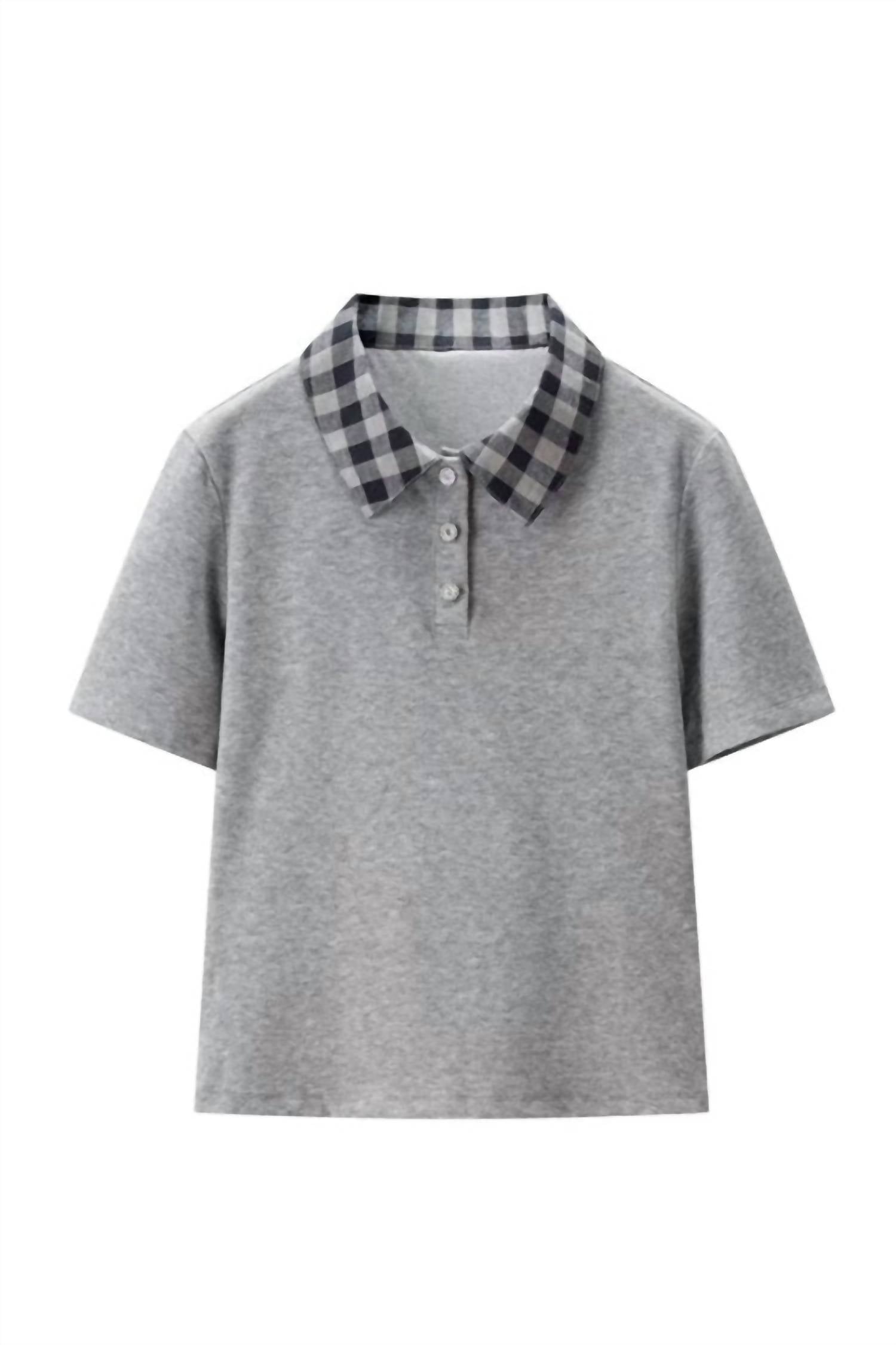 Sundayup - Anna Polo Shirt And Midi Skirt Set
