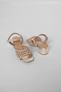 Bos. & Co. - Women's Wendi Woven Leather Sandals