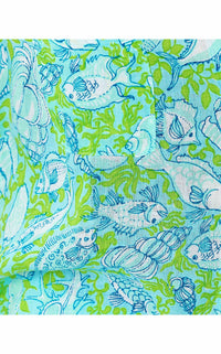 Lilly Pulitzer - Sea View Linen Button Down Shirt