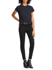Ganni - Double Eyelet Safety Pin Belt