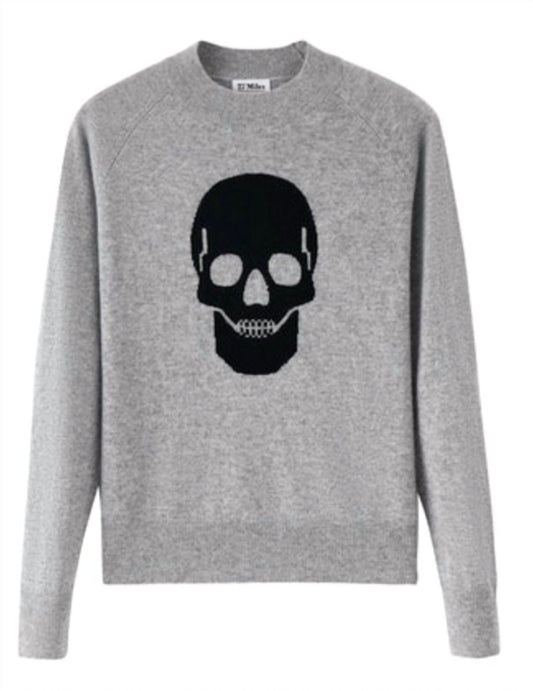 27 Miles Malibu - WOMEN'S JESIBEL SKULL SWEATER